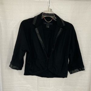 Cropped Tuxedo Jacket